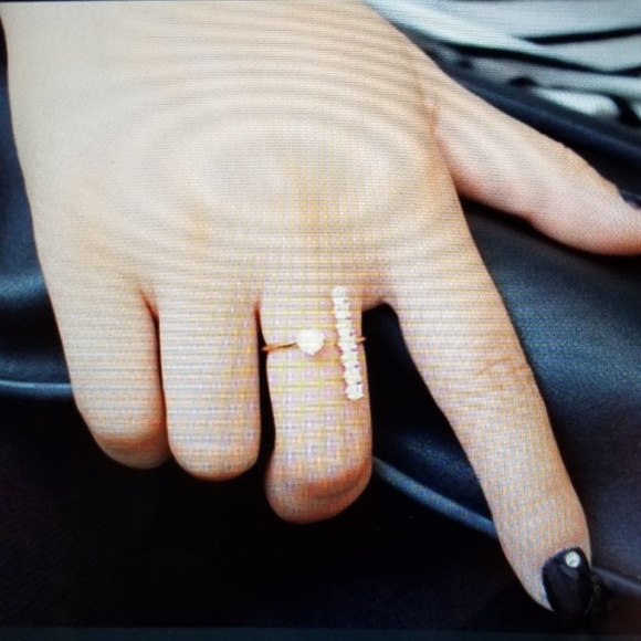 CZ Trendy Plated ring - Picture 4 of 6